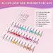SAVILAND 42PCS Gel Nail Polish Kit - 32 Colors 7.5ML Set with Bases, Glossy & Matte Top Coats - Summer Gel Manicure DIY Gift - Buy Online on SooperMarket.com