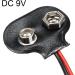 uxcell 10pcs DC 9V Battery Clip T-Type Connector | Faux Leather Housing | 12cm Lead Wire - International Shipping Available - Buy Online on SooperMarket.com