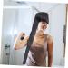 CANIGHT 2pcs Dry Hair Cap Steamer Caps Thermal Hair Caps Durable Hats Conditioning Cap Cappy Hat Black 190t - Buy Online on SooperMarket.com
