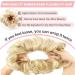 Vlasy Messy Bun Hair Piece 1001# 60g - Curly Wavy Scrunchies Extensions for Women - Synthetic Chignons Updo Accessory for Girls - Buy Online on SooperMarket.com