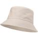 Unisex Athletic Bucket Hat Set | UV Protection | Packable Summer Hats | 3 Pack (Black/White/Beige) - Buy Online on SooperMarket.com