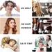 KEYRI 2PCS Heatless Hair Curler Heatless Curling Set Heatless Curlers Headband with Hairnet No Heat Hair Curlers for Long/Medium Hair Sleeping Overnight Lazy Curlers DIY Hair Styling Tools (Champagne) - Buy Online on SooperMarket.com