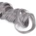 Hair Extension Synthetic Colorful Clip In Hairpiece Curling Wig for Party for Prom for Girls White tea ash - Buy Online on SooperMarket.com