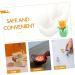 VILLCASE 3pcs Candle Mold White South Korea 3D Manual Silica Gel - Buy Online on SooperMarket.com