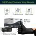 Black Vinyl Disposable Gloves Medium 50 Pack - Latex-Free, Powder-Free Medical Exam Gloves - 3 Mil Thickness - Ideal for Surgical, Home Cleaning, and Food Handling - Pack of 50 - Buy Online on SooperMarket.com
