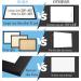 Upgraded A2 Light Pad | 3-Color Settings | Stepless Brightness Adjustment | Large Tracing Board 25x18 INCH with Clips - Buy Online on SooperMarket.com