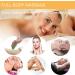 COOESS Gua Sha Tool - Natural Rose Quartz Facial Massage Tool for Eyes Neck & Body | Genuine Jade Stone Gua Sha for Radiant Skin - Buy Online on SooperMarket.com