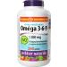 Webber Naturals Omega 3-6-9 1 200 mg Fish Oil 280 Softgels Supports Cardiovascular Health and Brain Function - Buy Online on SooperMarket.com