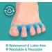 ZenToes Silicone Toe Spacers - Correct Toe Alignment Bunion & Hammertoe Straighteners - 2 Pairs Blue for Comfort & Relief - International Shipping Available - Buy Online on SooperMarket.com