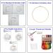 Embroidery Stitch Practice Kit - Learn 30 Stitches with 3 Sets - Craft Lover's Essential for Hand Stitching - Includes Fabric and Skill Techniques - Buy Online on SooperMarket.com