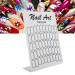 50pcs Nail Display Board Glass | Professional Nail Accessories for Manicure Stores | International Shipping Available - Buy Online on SooperMarket.com