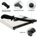 Paper Trimmer  A4 Paper Cutter  Heavy Duty Photo Guillotine Paper Cutter Machine for Office Home Use  12 inch Cut Length  12.5" x 9.8" (Use for A4-B7) White - Buy Online on SooperMarket.com