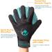 Cool Job Fur Care Gloves & Pet Bath Brush | Gentle De-Filtering Pet Grooming Gloves for Cats Dogs Horses & Rabbits (M-L) - Buy Online on SooperMarket.com
