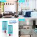 Indoor Bug Zapper Plug-in Mosquito Killer Trap - 2 Pack Electric Fly & Gnat Trap for Home - Mini Insect Killer Light for Flying Pests - A-blue - Buy Online on SooperMarket.com