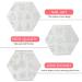 Christmas Nail Art Stamping Plates - 6-Piece Santa Reindeer & Snowflake DIY Manicure Templates for Winter Vacation - Buy Online on SooperMarket.com