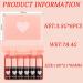 Fusang 6Pcs Lip Tint Stain Set - Long Lasting Moisturizing Lip Gloss for Women - Buy Online on SooperMarket.com