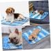 Balacoo Pet Mat Dog Mat Dog Cot Dog Bed Breathable Cooling Pad Wear-Resistant Cooling Mat Puppy The Dog S Sky-blue - Buy Online on SooperMarket.com