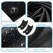 Jootuepo Beard Bibs for Men - 2 Pack Waterproof Trimming Catcher with 4 Suction Cups Non-Stick Care Cloth - Perfect Gifts for Men (Black) - Buy Online on SooperMarket.com