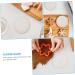 Alipis 4 Pcs DIY Silicone Mold Candle Molds Silicone Molds Mini Cakes Soap DIY Baking Mold Cake Mold Fudge 8X8X1.5CMx2pcs Whitex2pcs - Buy Online on SooperMarket.com