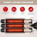 Hair Waver Curling Iron - 3 Barrel Wand for Short Hair - Best Hair Styling Tool (US22mm - Buy Online on SooperMarket.com