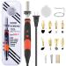 Wood Burning kit, Professional WoodBurning Pen Tool, DIY Creative Tools ,Wood Burner for Embossing/Carving/Pyrography,Suitable for Beginners,Adults