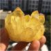 Natural Crystal Rough Beautiful Lemon Yellow Plated Quartz Crystal Clusters 90-100g - Buy Online on SooperMarket.com