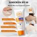 Face Sunscreen Sun Cream Spf 60 - Anti Aging Tinted Sunscreen for Face High Protection Against UVA & UVB Spf Face Moisturiser - Powerful Full Body Sun Protection Lightweight Gel Sunscreen For Face - Buy Online on SooperMarket.com