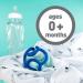 OgoBolli Gummi Teething Ring Sensory Ball Toy for Babies & Toddlers - Non-Toxic Silicone - Blue Blueberry - 6+ Months - Buy Online on SooperMarket.com