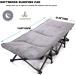 Gehannah Thick Camping Sleeping Pad - Soft Microfiber Cot Pads for Adults | Lightweight & Foldable | Ideal for Traveling, Hiking & Backpacking - Grey - Buy Online on SooperMarket.com