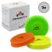 3 Set Mini Frisbee - the small frisbe disc flies over 60 meters - the new trend sport - Alternative to the ordinary frisben sport colorful