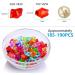 Premium Multicolored Fake Crushed Ice Rock Gems - 180-190pcs | Acrylic Ice Crystals for Kids Toy, Wedding Decor, Crafts - Buy Online on SooperMarket.com