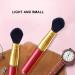 ZJchao Soft Electric Makeup Brush | Adjustable Portable & Waterproof Cosmetic Brush for Travel & Home Use - Buy Online on SooperMarket.com