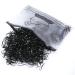 Ilamourcar hair tie 500Pcs Elastic hair tie hair hair tie mini elastic hair tie ligaments black hair rubber bands rubber hair bands for women girls children's hair wedding hairstyle