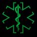 Glow-in-the-Dark EMS EMT Medic Paramedic Morale Patch | Tactical PVC 3D Fastener - Buy Online on SooperMarket.com