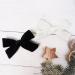 4Pcs Velvet Bow Hair Clips for Girls & Women - Christmas Hair Accessories (Black White) - Buy Online on SooperMarket.com