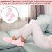 Silicone Moisture Socks for Dry Cracked Feet | Spa Gel Foot Masks - Anti-Slip Foot Care - Pink - Buy Online on SooperMarket.com