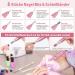 Weiyi Nail Miller Set | Professional Electric Nail File & Grinder | Low Vibration 20000 RPM 6 Drilling Sleeves | Optimal Nail Care & Design - Buy Online on SooperMarket.com