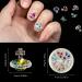 Noverlife 36PCS Planet Nail Charms: 3D Saturn Crystal Diamonds for Sparkling Manicure Decor - Buy Online on SooperMarket.com