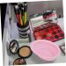 Shop Pink Cleaning Pad - Makeup Brush Cleaner & Rinsing Tool | 14.5x11cm - Perfect for Beauty Routine - Buy Online on SooperMarket.com
