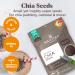 Navitas Organics Chia Seeds 8 oz. Bag - Organic, Non-GMO, Gluten-Free | 19 Servings - Buy Online on SooperMarket.com