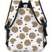 BHCASE Lightweight Casual Student Backpack - Fashionable And Versatile Backpack For School And Outdoor Activities 7.8x11.4x15.7 In Cookies Food Chocolate Chip Biscuits Printing - Buy Online on SooperMarket.com