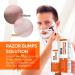 Ingrown Hair Treatment & Razor Bumps Stopper Serum - Alcohol-Free After Shave Solution for Men and Women - Face, Neck, Bikini, Legs, and Underarms - Buy Online on SooperMarket.com