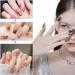 Short Nail Tips - 600PCS Half Matte Soft Gel Nail Tips Full Cover False Nails Tips Clear Acrylic Fake Nails Tips for Press On Nails Short 12 Size 600 PCS (600-Short-C) C Short - Buy Online on SooperMarket.com