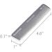 Fendrihan Small Metal Fine Tooth Barber Comb - Pocket-Sized and Sturdy - Buy Online on SooperMarket.com