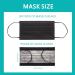 SuperHC 50 Pcs Graphene Protective Masks - Black Disposable Face Mask - Buy Online on SooperMarket.com