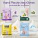 20 Pairs Moisturizing Hand Masks - Overnight Hydration for Dry Cracked Hands | Avocado Lavender Milk Honey - Buy Online on SooperMarket.com