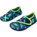 JIASUQI Kids Water Shoes Quick Dry Aqua Socks for Beach & Pool - Easy Dinosaur Design (7/7.5 UK Child) - Buy Online on SooperMarket.com
