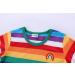 Mud Kingdom Little Boys Rainbow Stripe T-Shirt - Hot Pink, 12-18 Months - Buy Online on SooperMarket.com