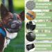 Breathable Mesh Dog Muzzle - Adjustable for Large Medium & Small Dogs | Anti-Bite & Chew | Black - Buy Online on SooperMarket.com