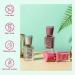 Nail Varnish Sets - Nude Pink Nail Polish Set - Quick Dry & Long Lasting Nail Polish - Oil-Based Formula Nail Polish Gift Set for DIY Nail Art No Need Baking - Buy Online on SooperMarket.com